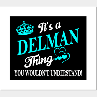 DELMAN Posters and Art